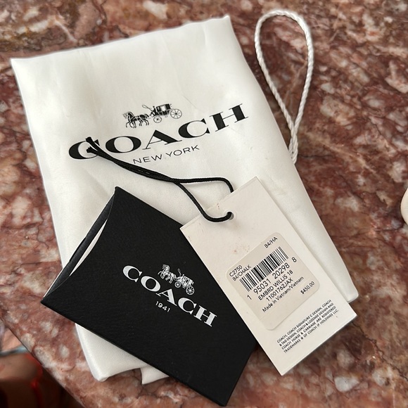 coach embroidered Willis purse w/dustbag - Picture 14 of 16